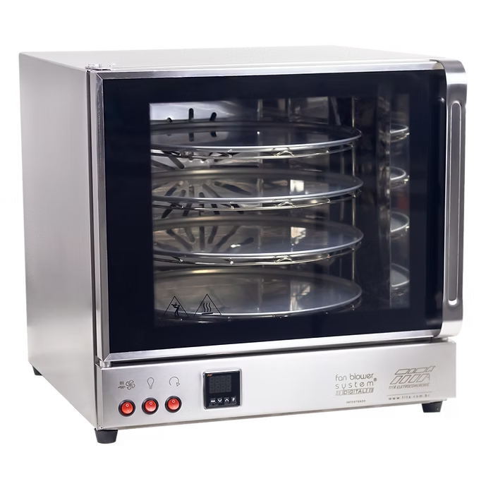 FORNO GIRATÓRIO FGE 3 RACK 4 DIGITAL