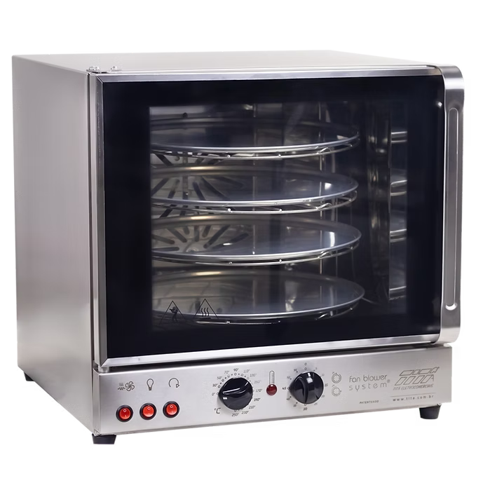 FORNO GIRATÓRIO FGE 3 RACK 4
