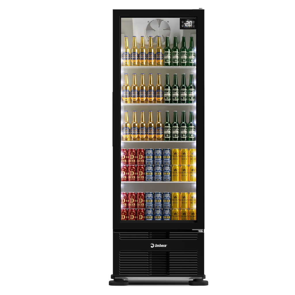 Cervejeira Padrão Porta de vidro 393 litros
