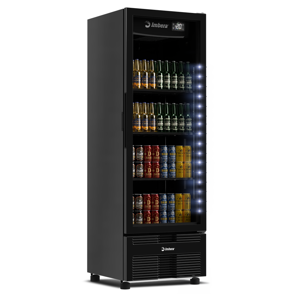 Cervejeira FULLBLACK Porta de vidro 569 litros