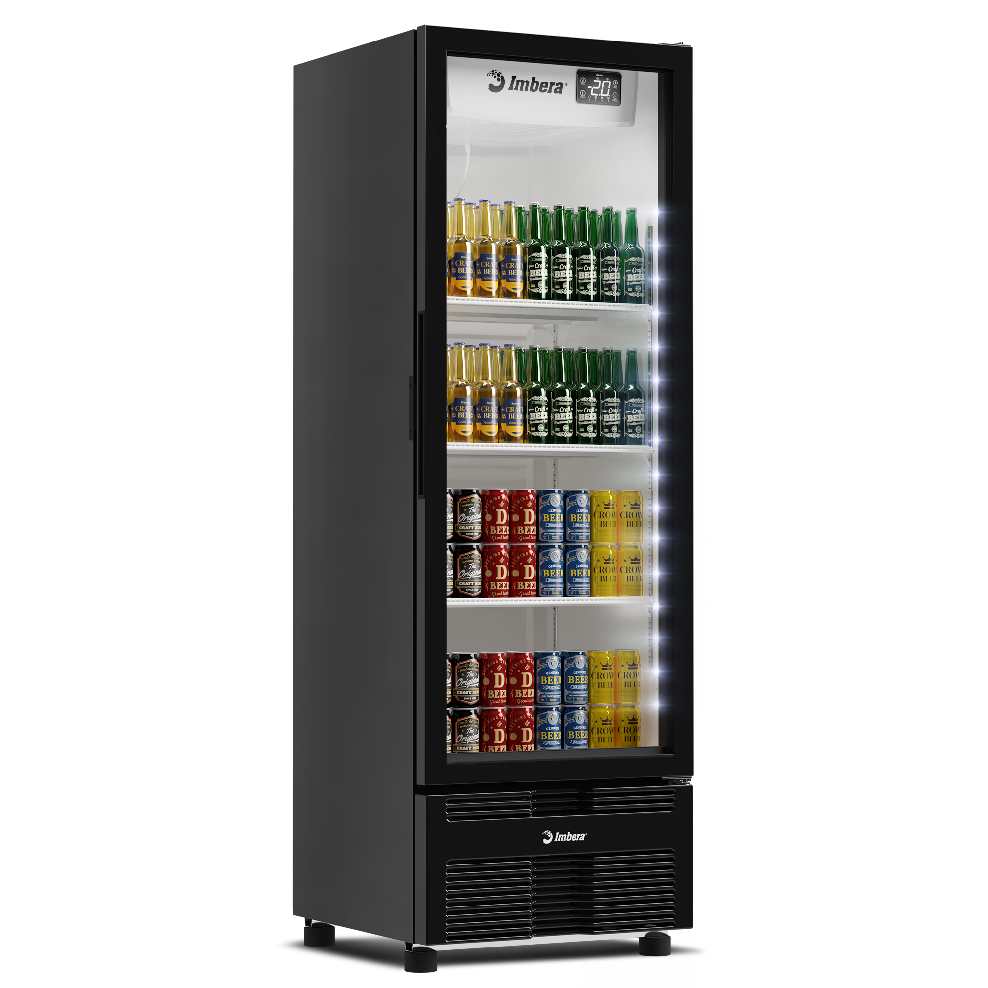 Cervejeira Padrão Porta de Vidro 569 litros