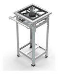 Fogão 1 boca simples 30x30 Baixa Pressão P5 - Inox