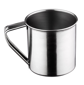 CANECA INOX COM ALCA E VIROLA 8 CM | 300 ML  GP064