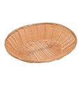 CESTA OVAL PLÁSTICO RATTAN 25X19 CM  GP810