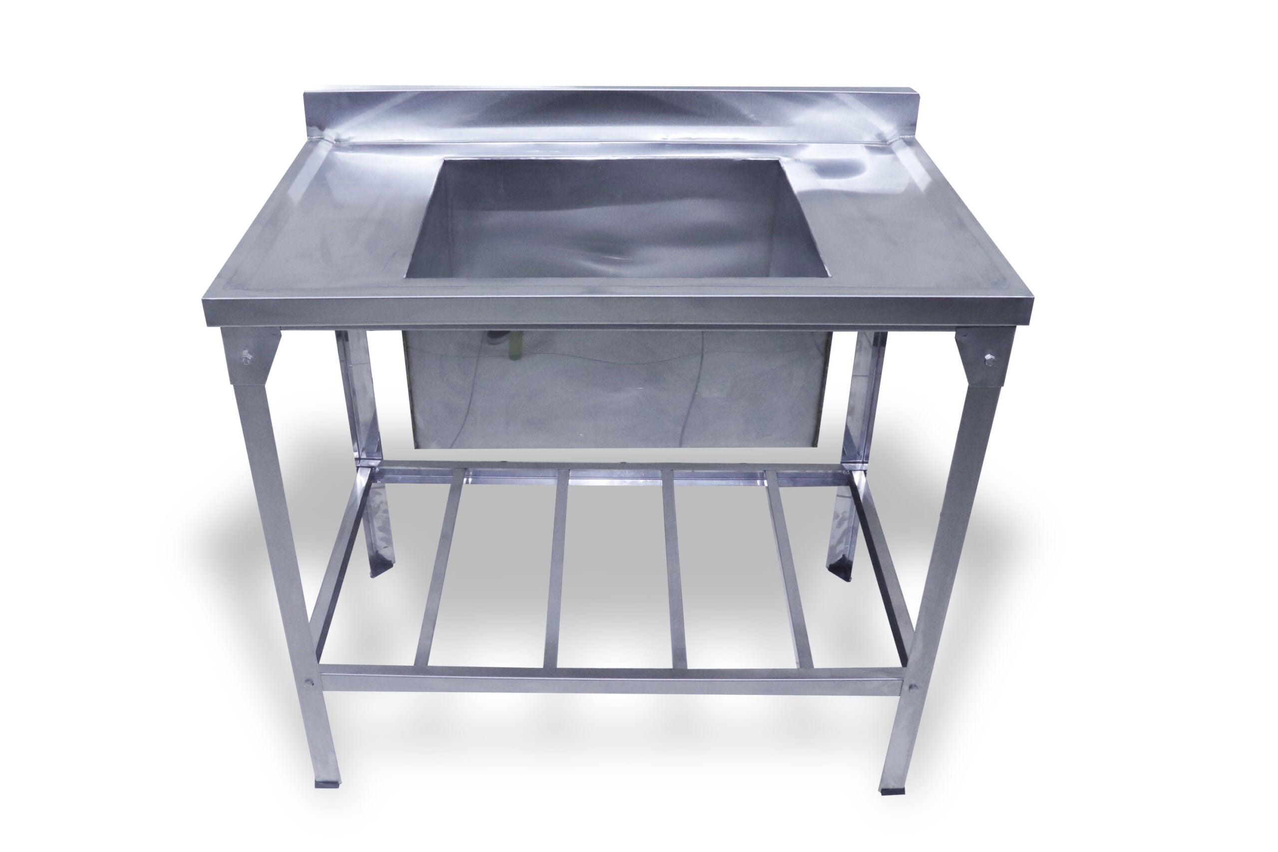 Pia 93x55 1 cuba centro - Inox