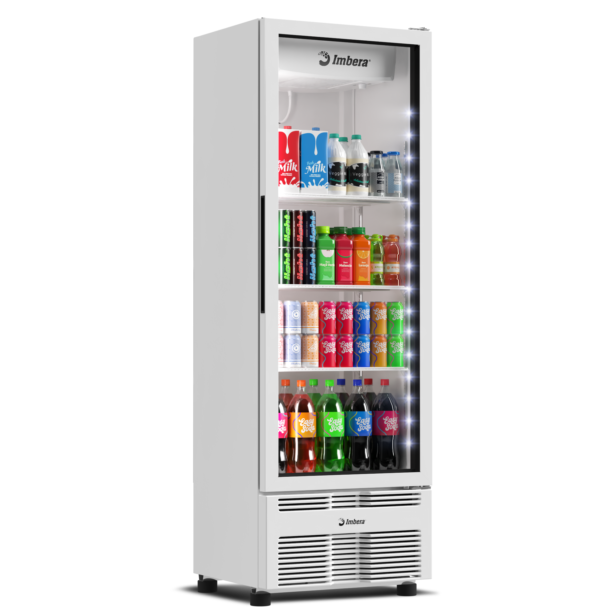 Visa Cooler FULLWHITE 485 litros