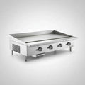 Chapa para Lanches a Gás 4 Queimadores Profissional 120 cm de 18mm
